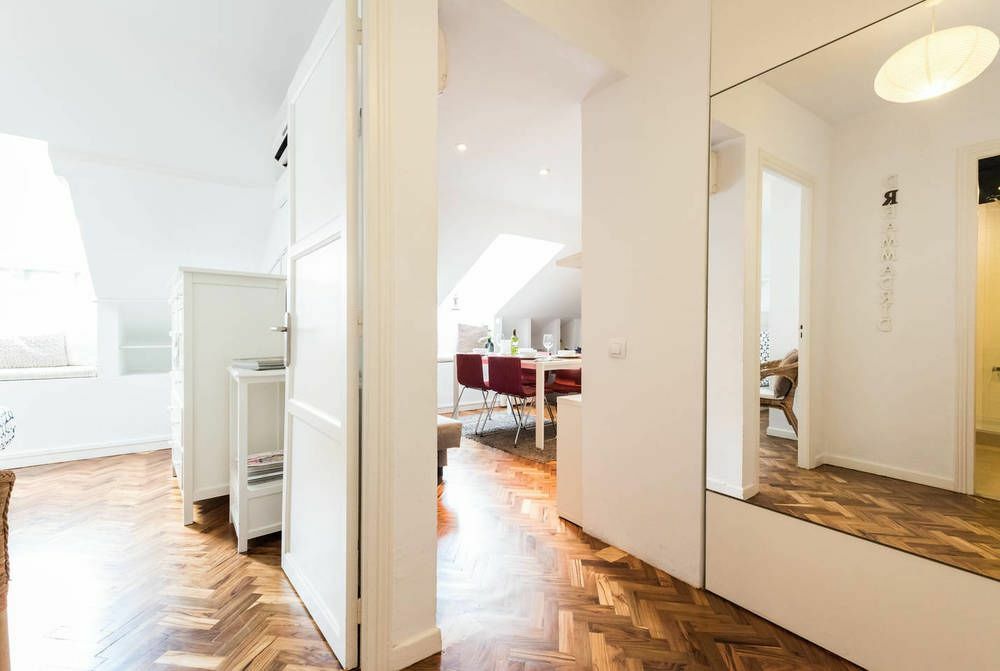 Gran Via Apartment Madrid Bagian luar foto